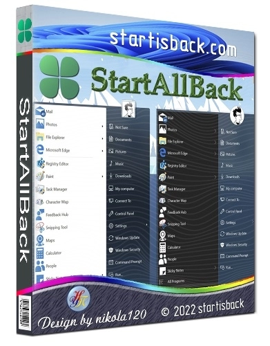 Пуск для новых Windows StartAllBack 3.8.6 RePack by elchupacabra