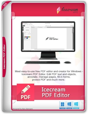 Редактирование объектов PDF файлов Icecream PDF Editor Pro 3.27