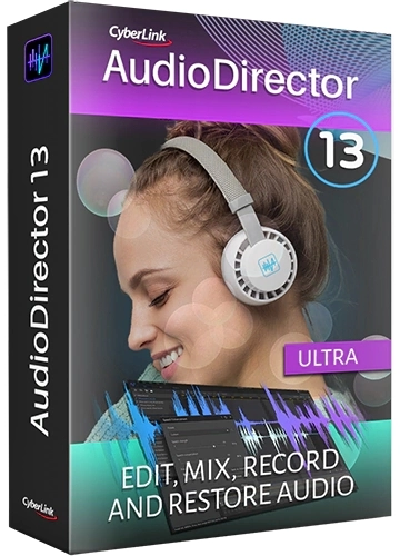 Редактор многоканального звука CyberLink AudioDirector Ultra 13.4.2903.0