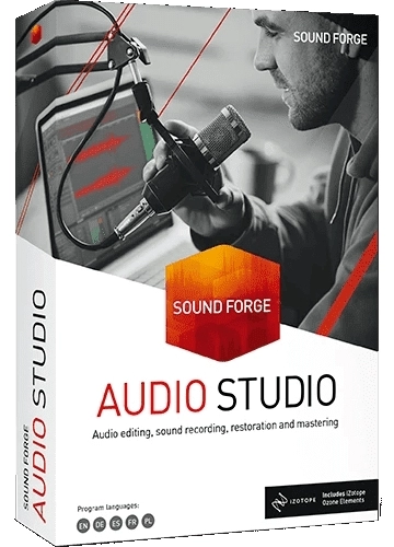 Редактор звука - MAGIX SOUND FORGE Audio Studio 16.0.0.82