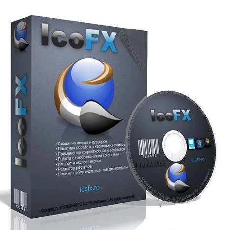 Создание иконок и курсоров - IcoFX 3.7.1 RePack (& Portable) by KpoJIuK