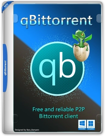 Торрент клиент qBittorrent 5.0.2 Portable by PortableApps + Themes (x64)