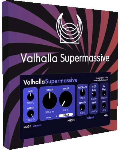 Valhalla DSP - Valhalla Supermassive 2.0.0 VST, VST3, AAX (x64)