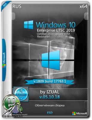 Windows 10 Enterprise LTSC 2019 17763.1 Version 1809 (x64) _IZUAL_05_10_18 (esd)