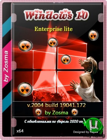 Windows 10 Корпоративная Русская x64 lite 2004 build 19041.172 by Zosma