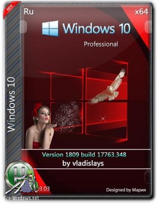 Windows 10 Pro 1809 (build 17763.348) x64 Ru by vladislays v19.03.03