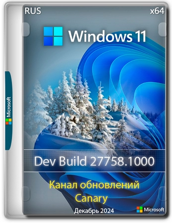 Windows 11 Pro Insider Preview Build  27758.1000