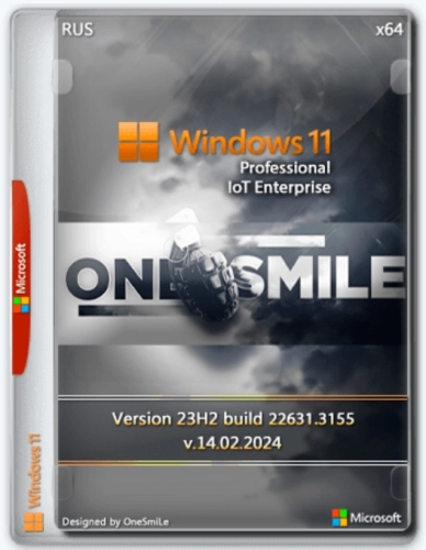 Windows 11 x64 Русская by OneSmiLe 22631.3155