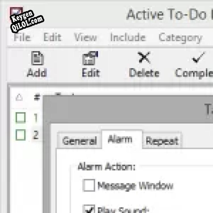 Ключ для Active To-Do List