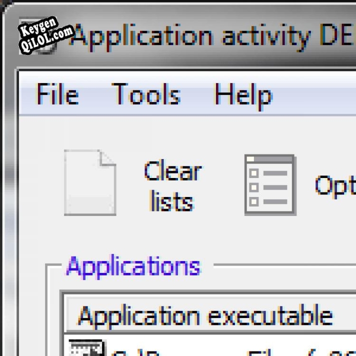 Application Activity ключ активации