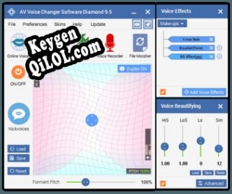 Генератор ключей (keygen)  AV Voice Changer Diamond