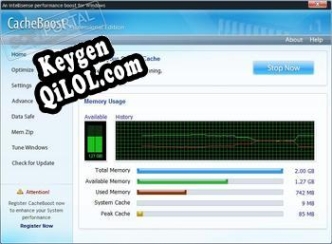 Key генератор для  CacheBoost