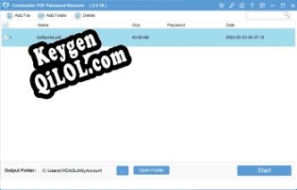 Бесплатный ключ для Coolmuster PDF Password Remover