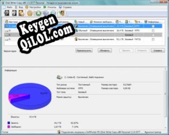 Disk Write Copy ключ активации