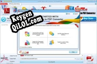 Ключ активации для FoxPDF Visio to PDF Converter