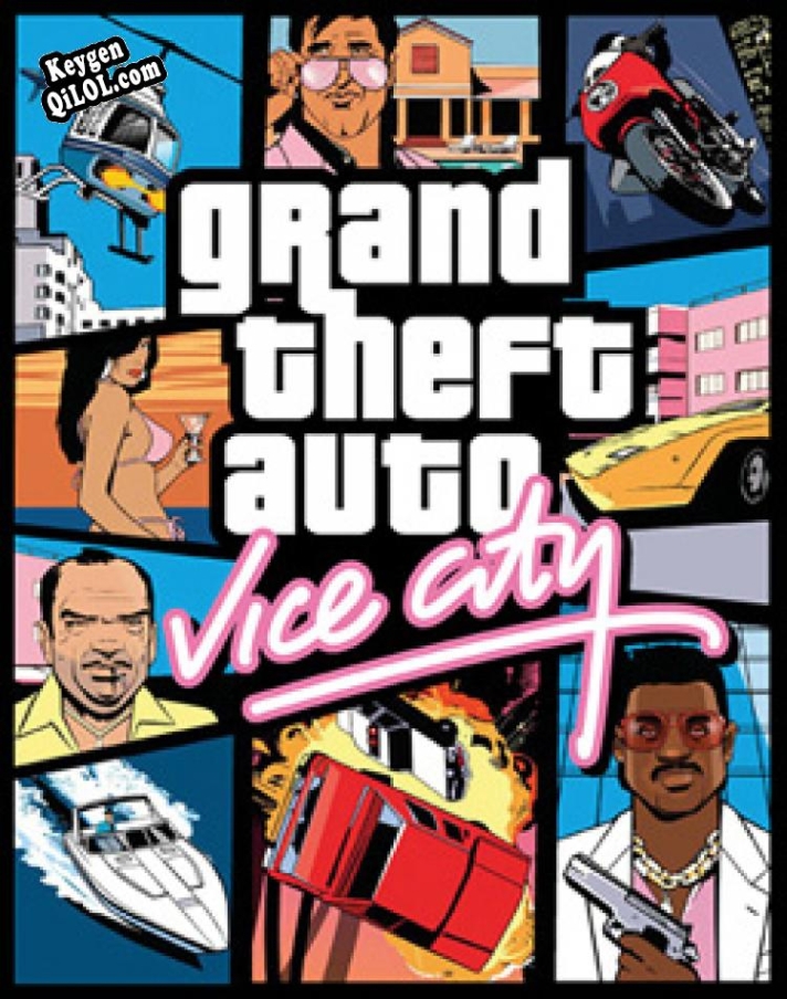Регистрационный ключ к программе  Grand Theft Auto: Vice City