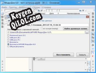 МодусДок Key генератор
