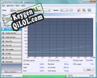 Генератор ключей (keygen)  Opti Drive Control