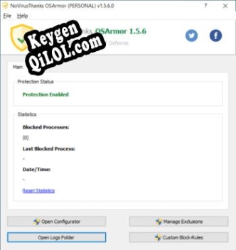 OSArmor Key генератор