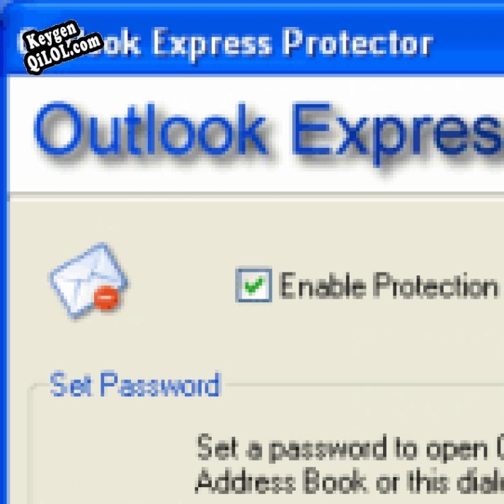 Генератор ключей (keygen)  Outlook Express Protector