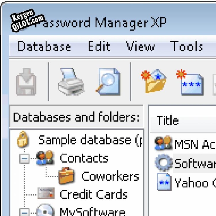 Ключ активации для Password Manager XP