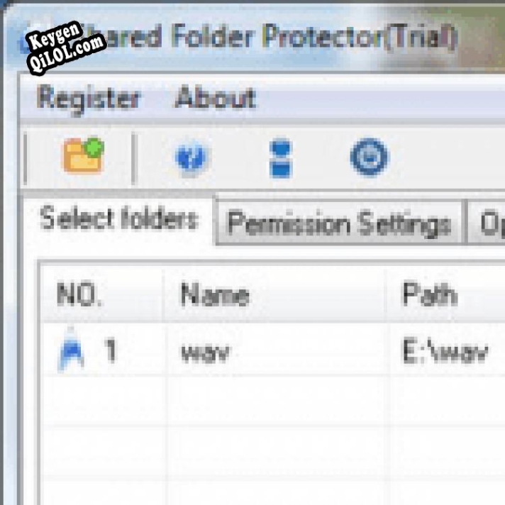 Shared Folder Protector генератор ключей