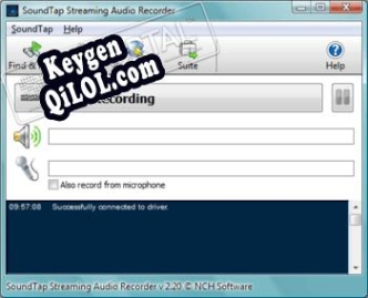 Ключ для SoundTap Streaming Audio Recorder