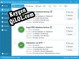 SQL Backup Master генератор ключей