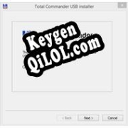Генератор ключей (keygen)  Total Commander Portable