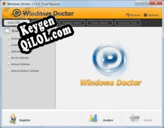 Генератор ключей (keygen)  Windows Doctor