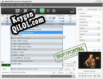 Xilisoft DivX Converter генератор ключей