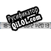 Русификатор для LCD Clock