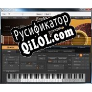 Русификатор для RealGuitar